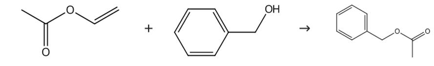 图3 乙酸苄酯的合成路线。