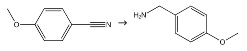 图1 4-甲氧基苄胺的合成路线[2]。