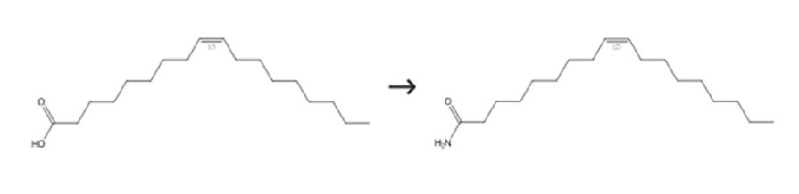 图1 油酸酰胺的合成路线[2]。