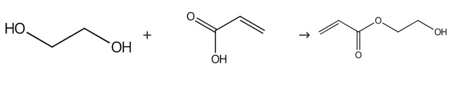 图2 丙烯酸羟乙酯的合成路线。
