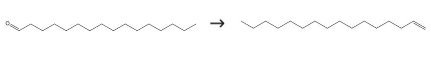 图3 1-十六烯的合成路线。