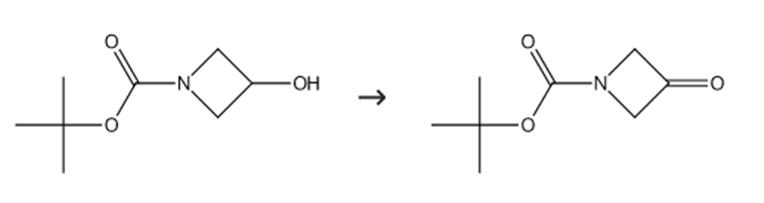 图1 1-Boc-3-氮杂环丁酮的合成路线[2]。