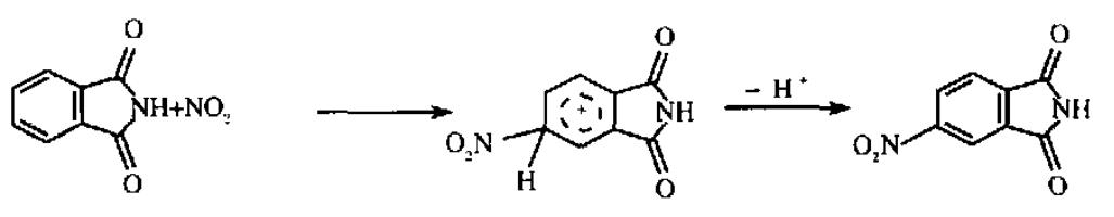 4-硝基邻苯二甲酰亚胺的合成反应式