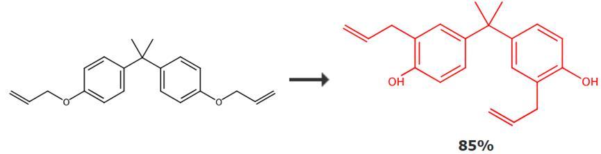 2,2'-二烯丙基双酚 A(DBA)的合成路线
