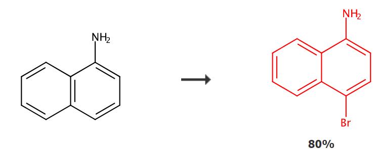 4-溴-1-萘胺的合成路线