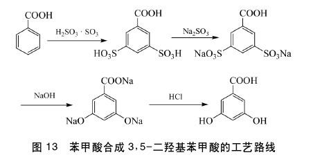 以苯甲酸为原料合成3,5-二羟基苯甲酸.jpg
