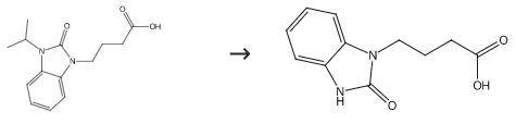 	2-Oxo-1-benzimidazolinebutyric Acid synthesis