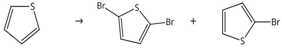 图2 2-溴噻吩的合成路线