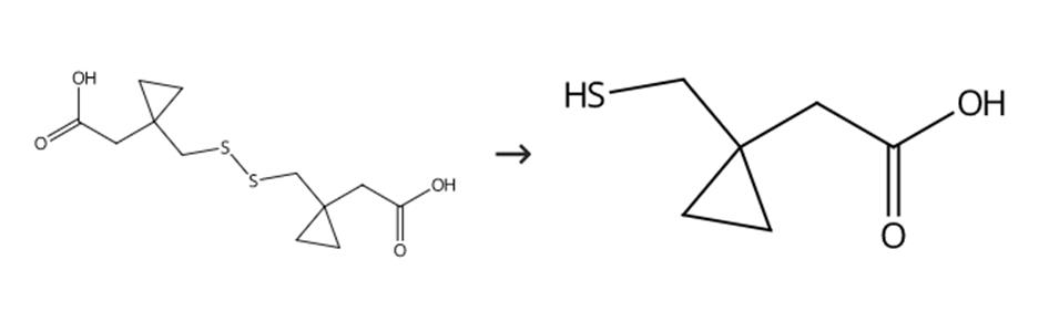 图11-巯甲基环丙基乙酸的合成路线