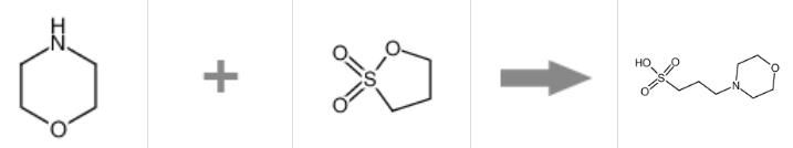 图1 3-吗啉丙磺酸的合成反应式.png