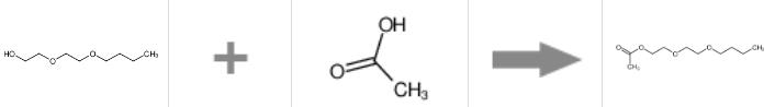 图1 二乙二醇丁醚醋酸酯的合成反应式.png
