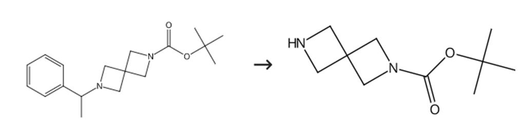 图1 2，6-二氮杂螺[3.3]庚烷-2-甲酸叔丁酯的合成路线