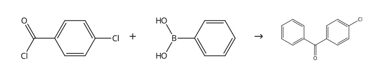 图1 4-氯二苯甲酮的合成路线