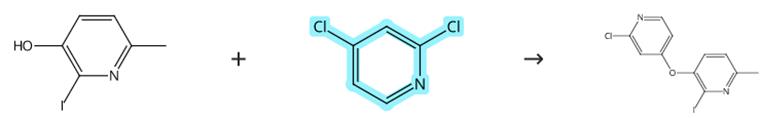 2,4-二氯吡啶参与的亲核取代反应