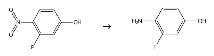 图1 3-氟-4-氨基苯酚的合成路线