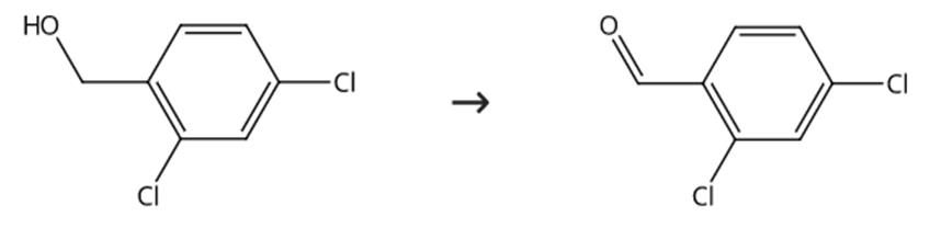图2 2，4-二氯苯甲醛的合成路线