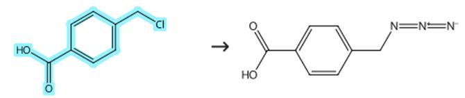 对氯甲基苯甲酸参与的亲核取代反应