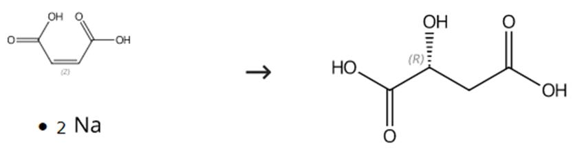 图2 D-(+)-苹果酸的合成路线