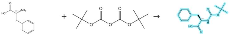 BOC-D-苯丙氨酸的合成路线