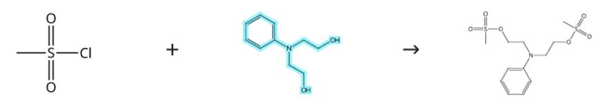 N,N-二羟乙基苯胺的酰化反应