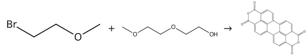 图1 3，4，9，10-四羧酸酐的合成路线