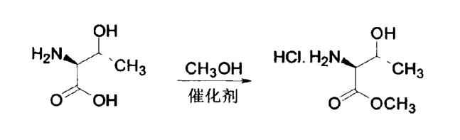 图1 L-苏氨酸甲酯盐酸盐合成反应式.png