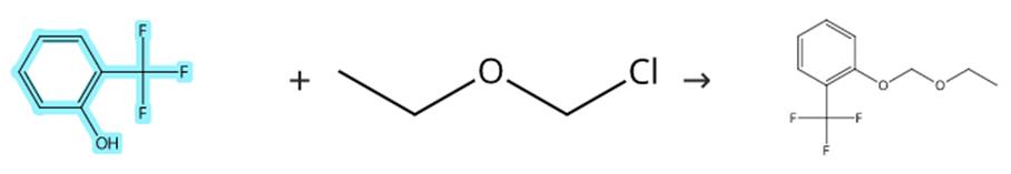 邻三氟甲基苯酚的亲核取代反应