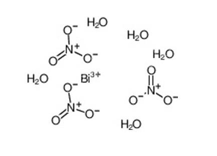 五水合硝酸铋结构式