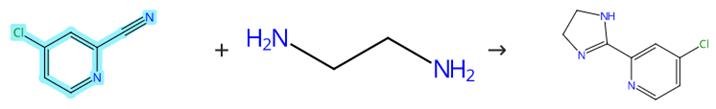 4-氯-2-氰基吡啶的缩合反应