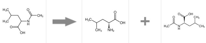 图1 N-乙酰基-D-亮氨酸的合成反应式.png