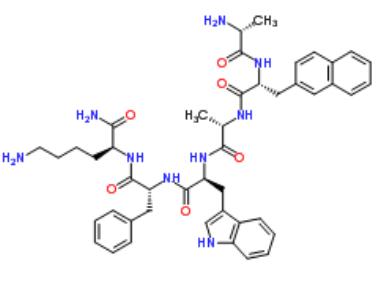醋酸生长激素释放肽-2结构式