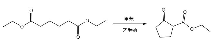 2-氧代环戊羧酸乙酯的一种合成方法