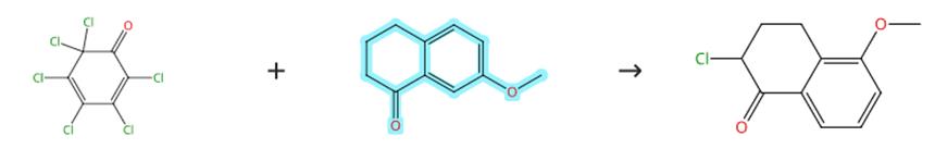 7-甲氧基-1-萘满酮的氯化反应