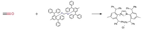 N,N'-bis(2,6-bis(diphenylmethyl)-4-methylphenyl)imidazolium chloride