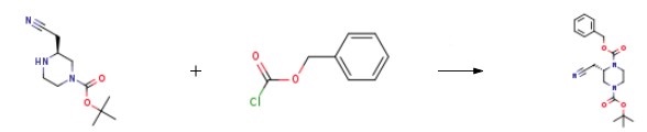 1-Benzyl 4-(tert-butyl) (S)-2-(cyanomethyl)piperazine-1,4-dicarboxylate