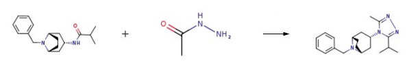 8-Benzyl-3-(3-isopropyl-5-methyl-4h-1,2,4-triazol-4-yl)-8-aza-bicyclo[3.2.1]octane