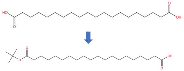 二十烷二酸单叔丁酯的制备方法