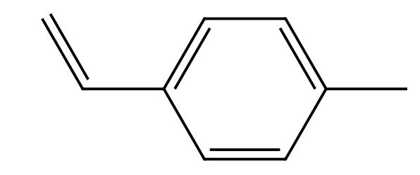 图1甲基苯乙烯的结构