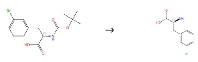 图1 L-3-溴苯丙氨酸的合成路线