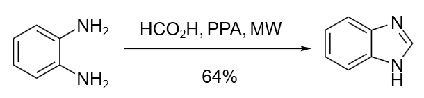 甲酸和邻苯二胺的反应