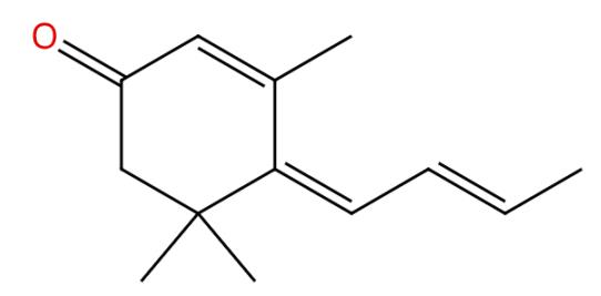 图1烟叶酮的结构
