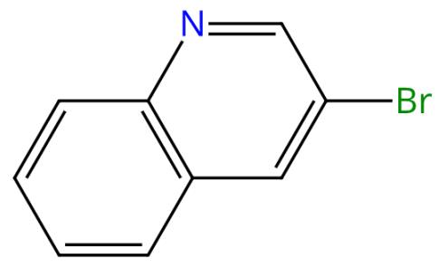 图1 3-溴喹啉的结构