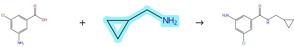 环丙基甲基胺和羧酸的缩合反应