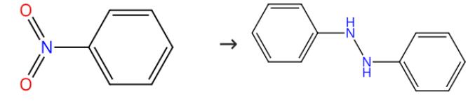 图2 1，2-二苯肼的合成路线