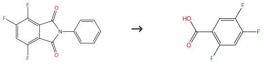 图2 2，4，5-三氟苯甲酸的合成路线