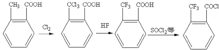 2-三氟甲基苯甲酰氯的合成.png