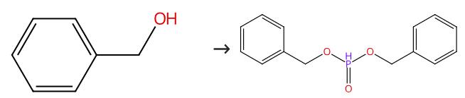 图1亚磷酸二苄酯的合成路线