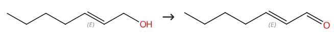 图2 (E)-2-庚烯醛的合成路线
