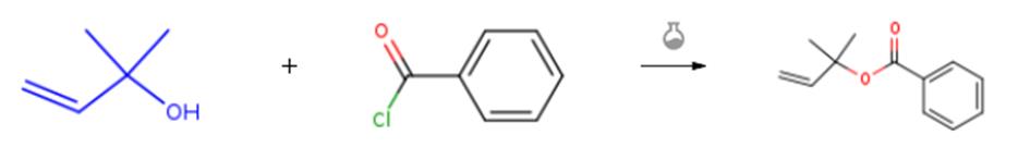 2-甲基-3-丁烯-2-醇的酯化反应