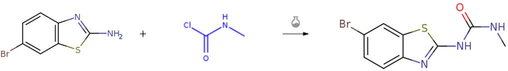 甲胺基甲酰氯和氨基的缩合反应